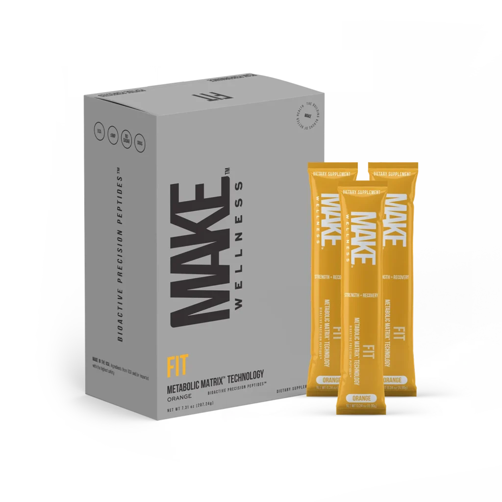 what is make wellness company fit bioactive peptides product