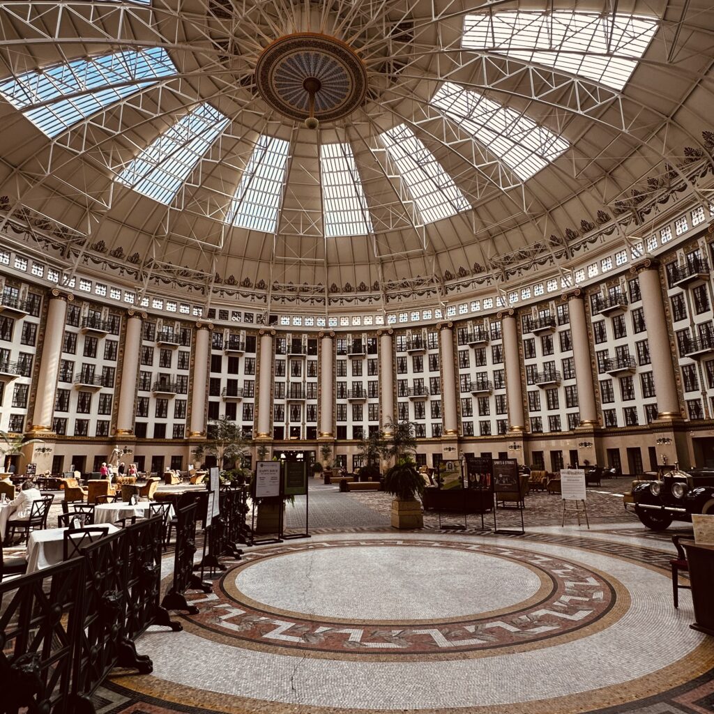 French Lick Springs Hotel interior historic resort Indiana