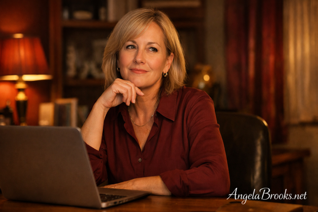 woman at laptop wondering is it too late to start a blog