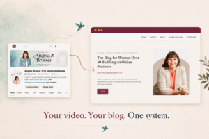 How to monetize YouTube with a blog, video player connected to blog homepage